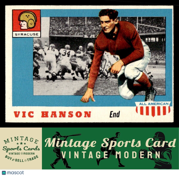 1955 Topps All-American Vic Hanson #57