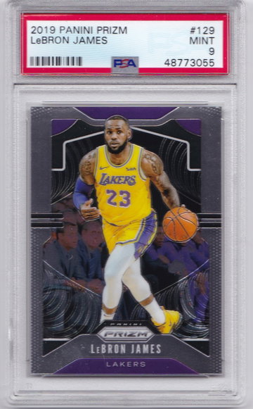 LeBron James 2019 Prizm PSA 9