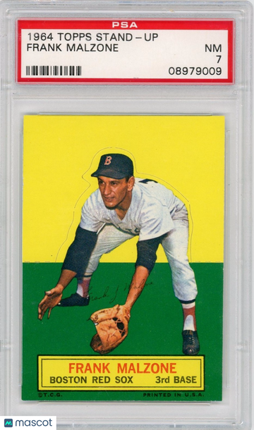 1964 Topps Stand-Up Frank Malzone PSA 7