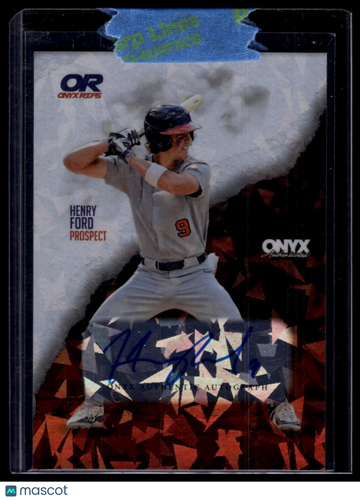 2024 Onyx Rips Henry Ford #RAHEFO Autographs AU