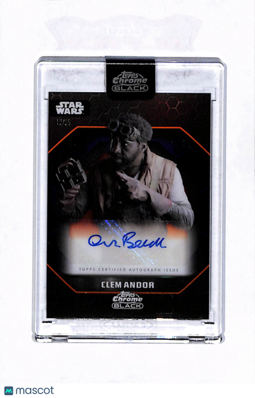 2023 Topps Chrome Black Gary Beadle 12/25 Autograph #ALS-GB