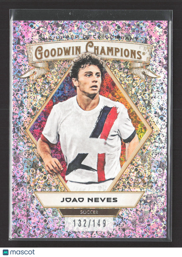 2025 Upper Deck Goodwin Champions Joao Neves #15 Pink Confetti 132/149