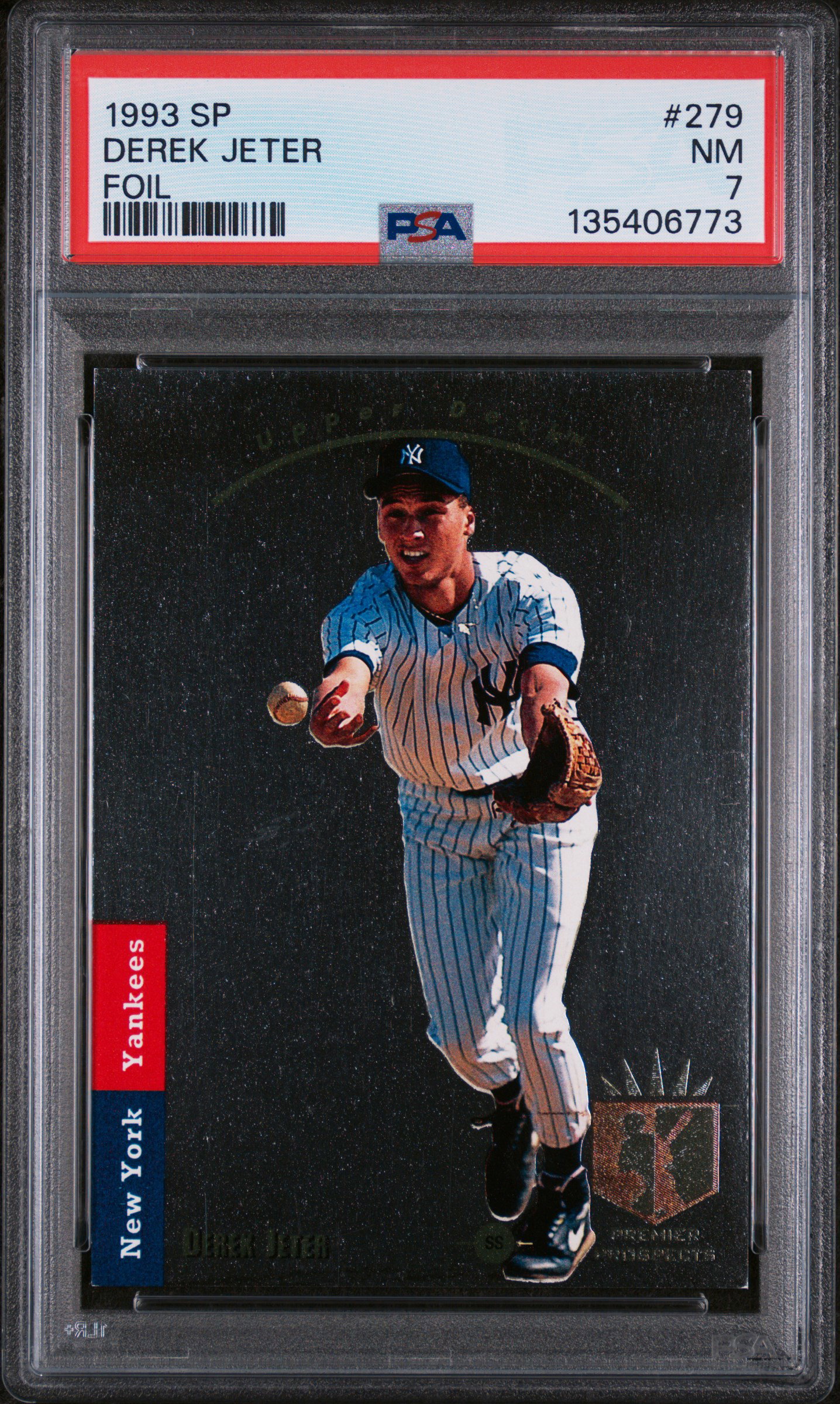 1993 SP Derek Jeter Foil #279 PSA 7 | Card Ladder