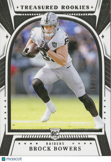 2024 Brock Bowers Rookie Panini Authentic