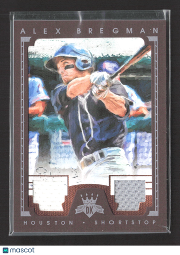2016 Panini Diamond Kings Alex Bregman #DKM-AL /99 Dual Jersey Memorabilia