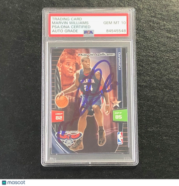 2009 Panini Marvin Williams Adrenalyn XL PSA 10