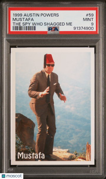 1999 Austin Powers The Spy Who Shagged Me Mustafa #59 PSA 9