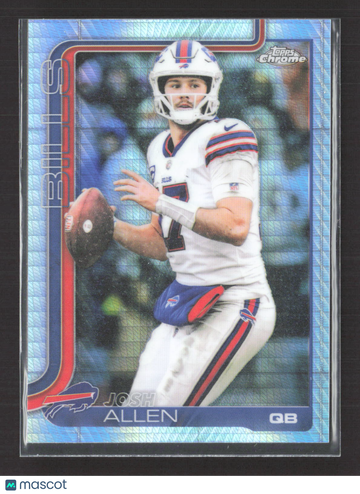 2025 Topps Chrome Josh Allen #34 Prizm