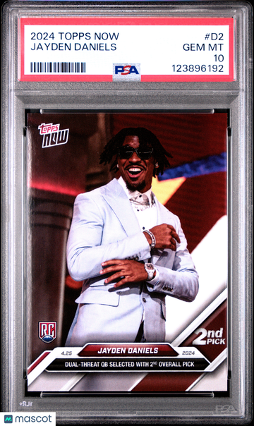 2024 Topps Now Jayden Daniels #D2 PSA 10