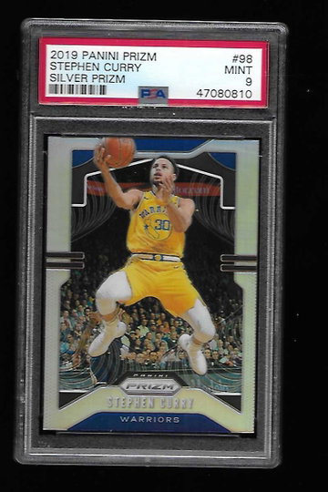 2019 PRIZM STEPH CURRY SILVER