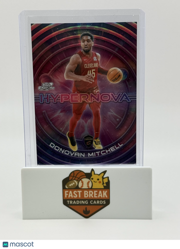 2026 Topps Chrome Cosmic Donovan Mitchell #HN-15 Hypernova