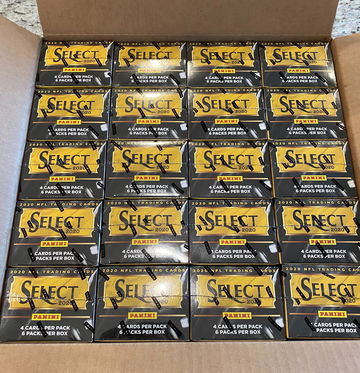 Full Case — 2020 Select Football Blaster Box (20) — Unsealed 
