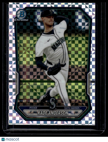 2026 Bowman Kade Anderson #BCP-19 Chrome Prospects X-Fractor