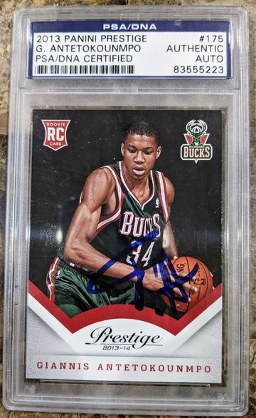 2013 Panini Prestige Giannis Antetokounmpo