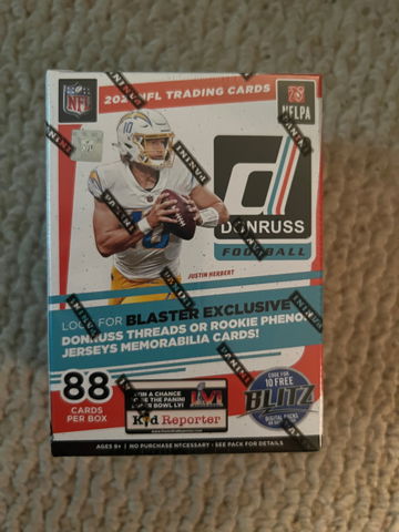 2021 Donruss Football Blaster Box