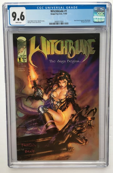 WITCHBLADE #1 CGC 9.6 1st Appearance "THE SAGA BEGINS..." FREE S/H.
