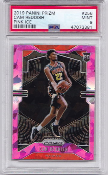Cam Reddish 2019 Prizm Pink Ice PSA 9