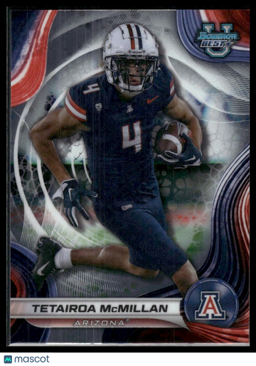 2024 Bowman University Best Tetairoa McMillan #30