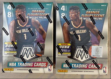 2X 2019-20 Mosaic Basketball Blaster Boxes 