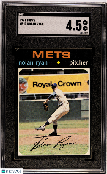 1971 Topps Nolan Ryan #513 SGC 4.5