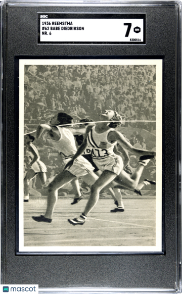 1936 Reemtsma Babe Diedrikson #62 NR. SGC 7