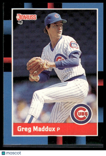 1988 Donruss Greg Maddux #539