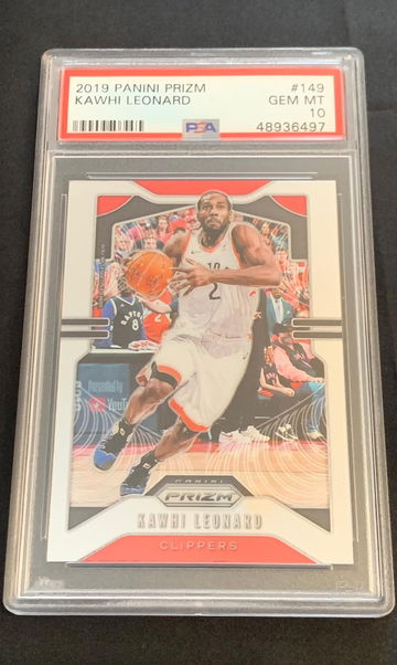 2019 Prizm Kawhi Leonard PSA 10