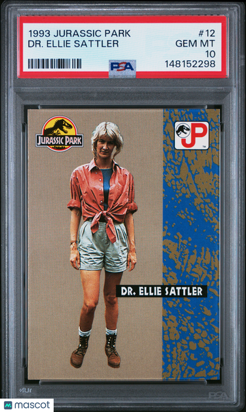 1993 Jurassic Park LAURA DERN DR. Ellie Sattler #12 PSA 10