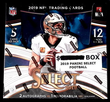 2019 Select Football Hobby Box