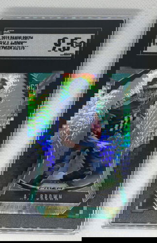 2019 Prizm Hyper /175 AJ Brown Titans RC SGC 9.5 #344 Rookie SP Serial #