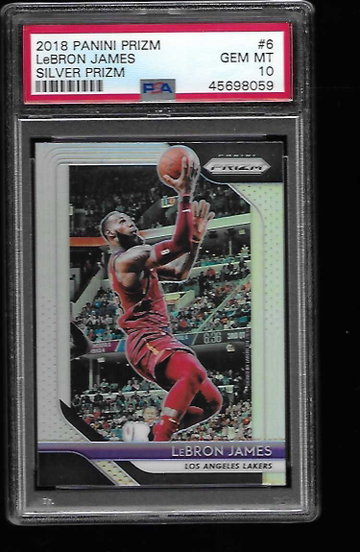 2018 Prizm LeBron James Silver 