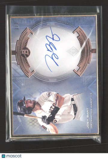 2020 Topps Bowman Transcendent Joey Bart #BTVA-JB