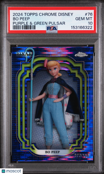 2024 Topps Chrome Disney Bo Peep #76 PSA 10