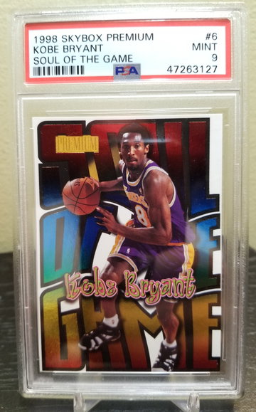 Kobe Bryant 1998 skybox premium soul of the game 