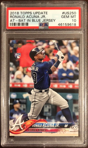 Ronald Acuna Jr. 2018 Topps Update US250