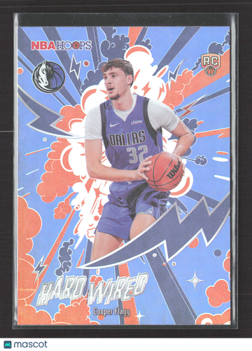 2026 Topps NBA Hoops Hard Wired Cooper Flagg #HW-21 RC