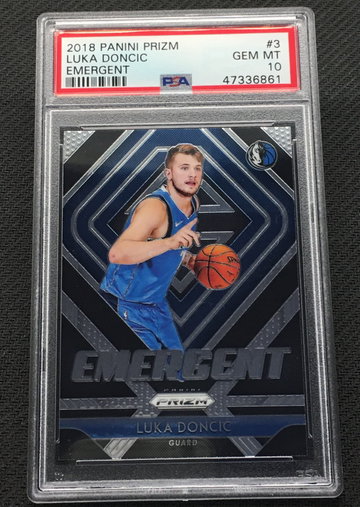 Luka prizm rc emergent psa 10 