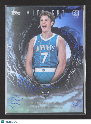 2025 Topps Midnight Nightshade Kon Knueppel #NS-24 RC