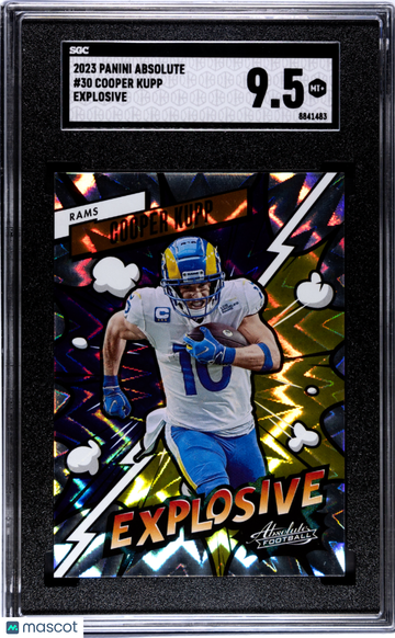 2023 Panini Absolute Cooper Kupp #30 Explosive SGC 9.5