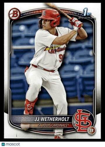 2025 Bowman JJ Wetherholt #BP-22 Prospects