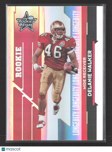 2006 Leaf Rookies & Stars Longevity Delanie Walker #231