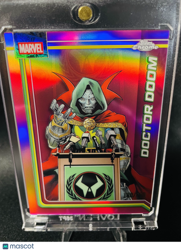 2026 Topps Chrome Marvel Doctor Doom 180/250 #028