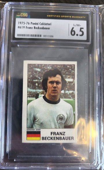 1975-76 Panini Calciatori #619 Franz Beckenbauer CSG 6.5