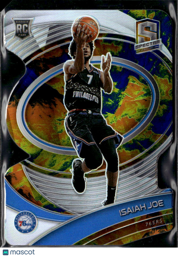 Isaiah Joe 2021 Panini Spectra Prizm RC Philadelphia 76ers