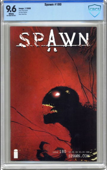 Spawn #180 CBCS 9.6 Greg Capullo Cover!