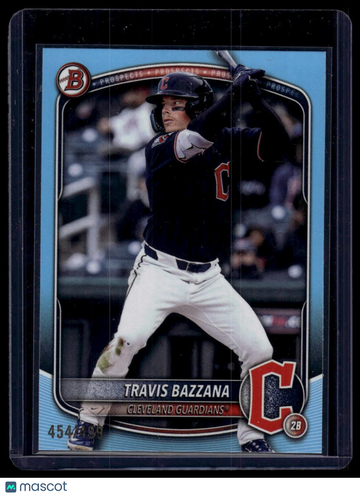 2025 Bowman Draft Travis Bazzana #BD-49 Sky Blue Border SN