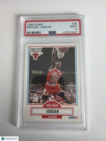 1990 Fleer Michael Jordan #26 PSA 9