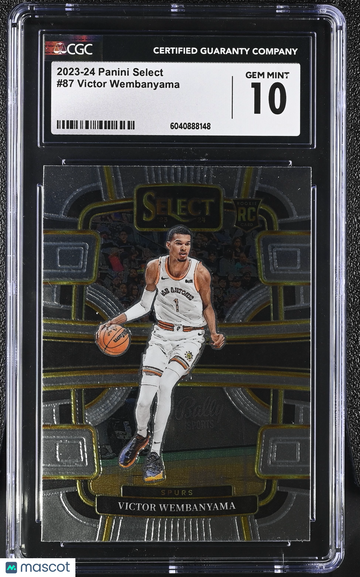 Victor Wembanyama 2023-24 Panini Select #87- CGC 10