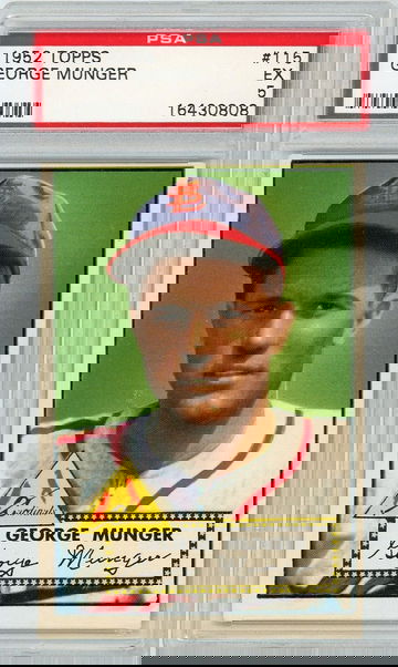1952 Topps George Munger #115 PSA 5 P1280