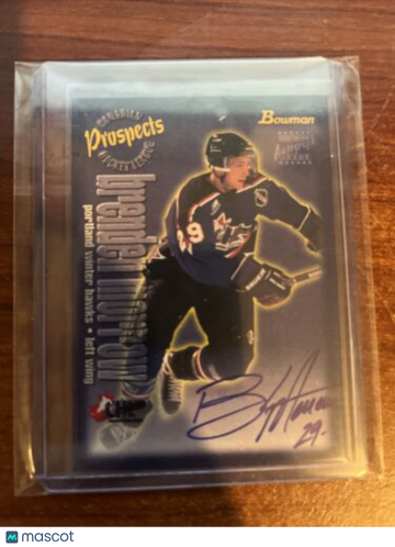 1997-98 Bowman CHL Brenden Morrow Rookie